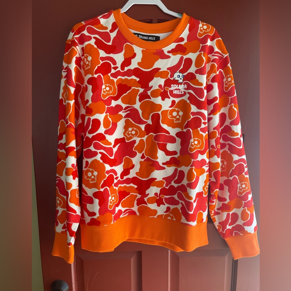 NWT Solana Hills Oversized 100% cotton Unisex long sleeve sweatshirt